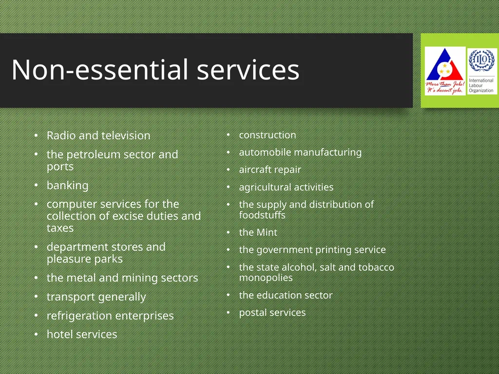 Freedom of Association Standards and Principles - slide 29 of 68