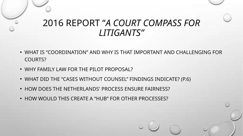ODR in the Courts Logical next step? This work by - slide 10 of 31