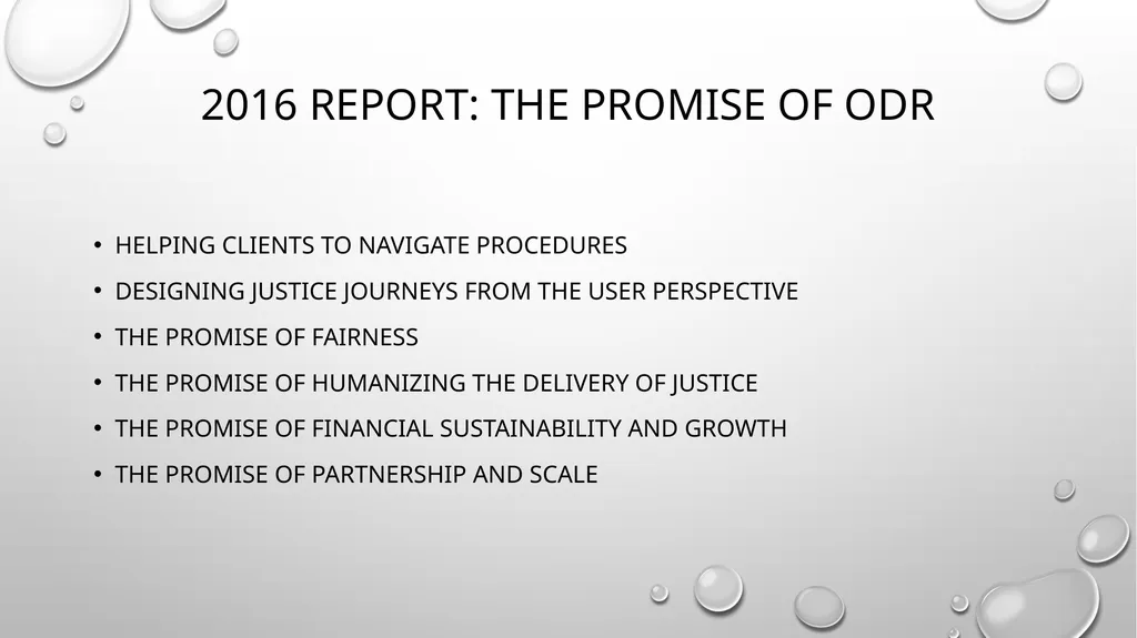 ODR in the Courts Logical next step? This work by - slide 8 of 31