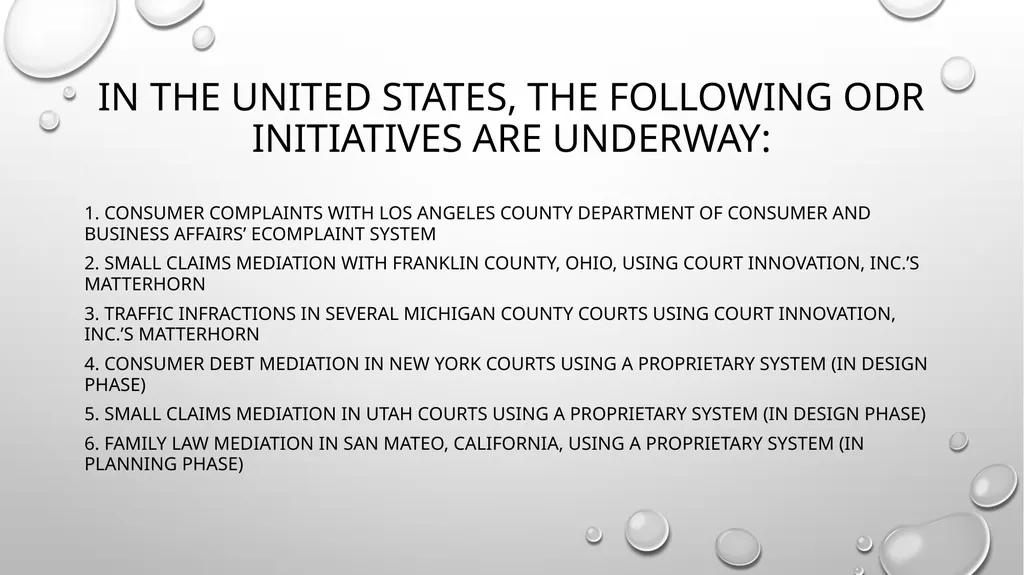 ODR in the Courts Logical next step? This work by - slide 15 of 31