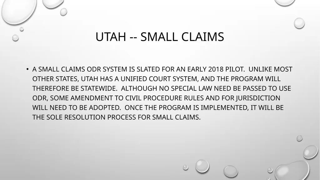 ODR in the Courts Logical next step? This work by - slide 22 of 31