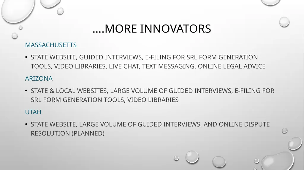 ODR in the Courts Logical next step? This work by - slide 13 of 31