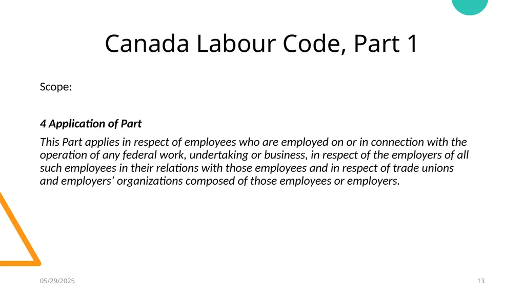 Yukon Workplace Law William Clements Koskie Glavin - slide 13 of 28