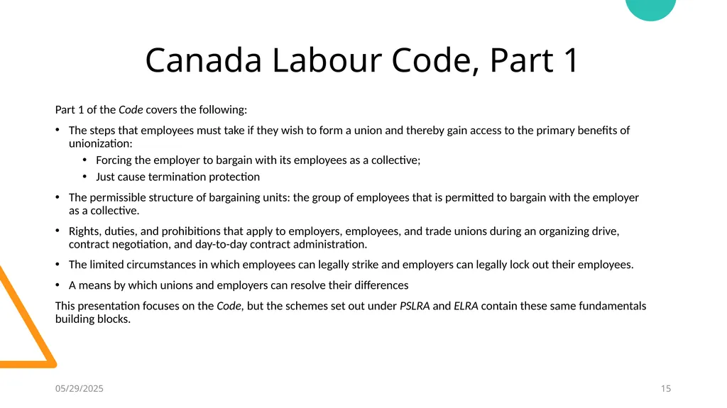 Yukon Workplace Law William Clements Koskie Glavin - slide 15 of 28