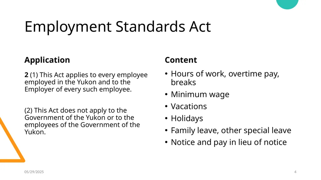 Yukon Workplace Law William Clements Koskie Glavin - slide 4 of 28
