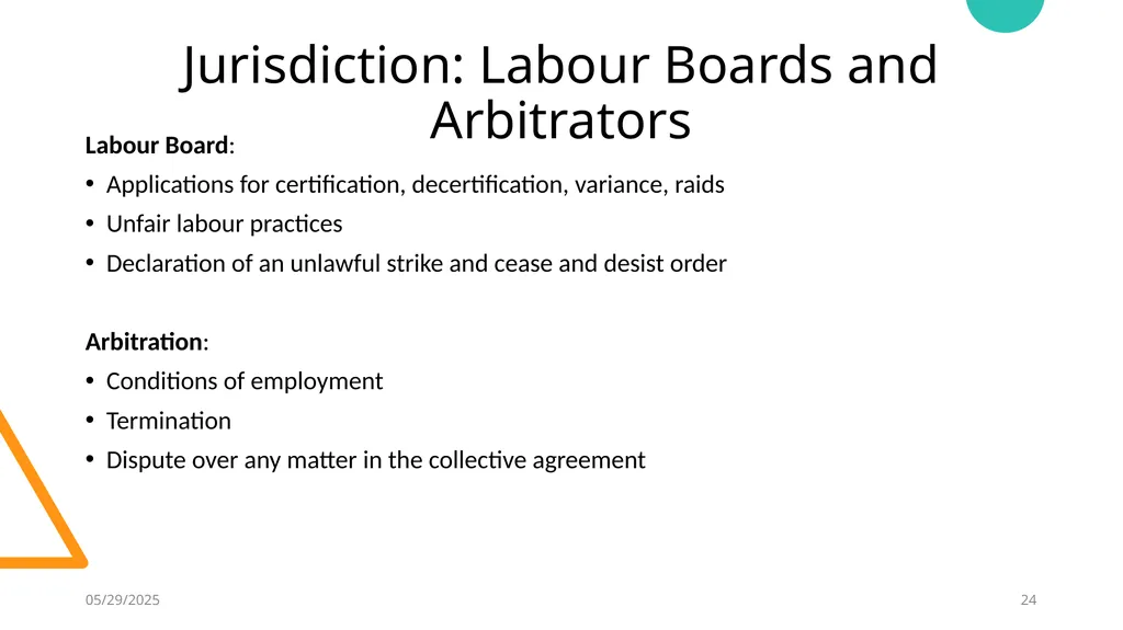Yukon Workplace Law William Clements Koskie Glavin - slide 24 of 28
