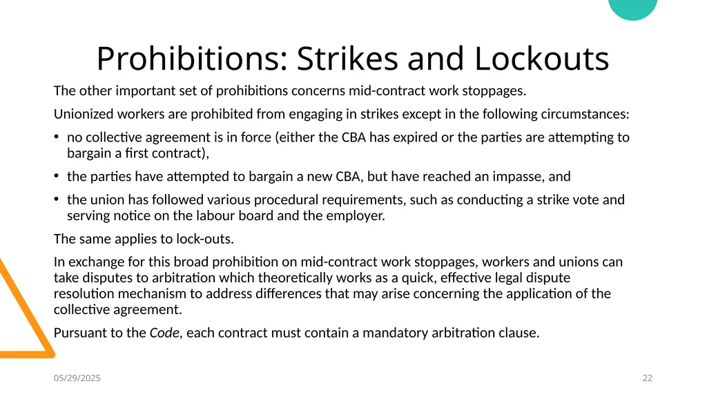 Yukon Workplace Law William Clements Koskie Glavin - slide 22 of 28