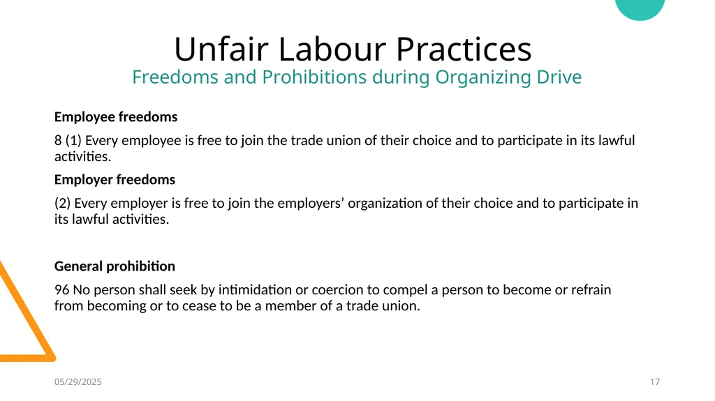 Yukon Workplace Law William Clements Koskie Glavin - slide 17 of 28