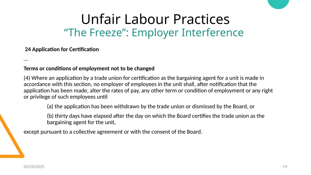 Yukon Workplace Law William Clements Koskie Glavin - slide 19 of 28