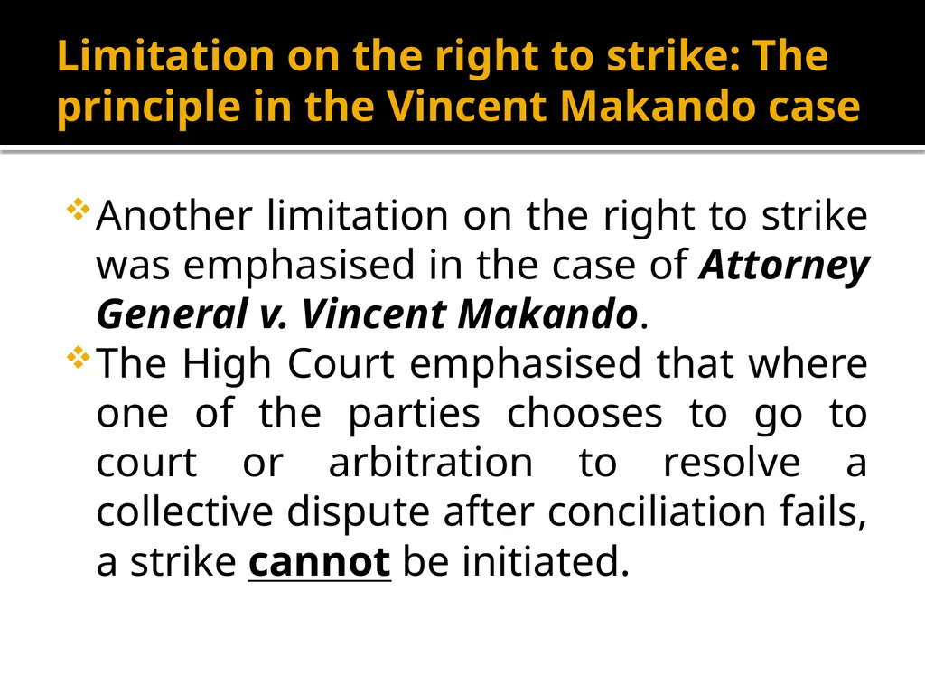 UNIVERSITY OF LUSAKA SCHOOL OF LAW UNIT 7: - slide 43 of 44