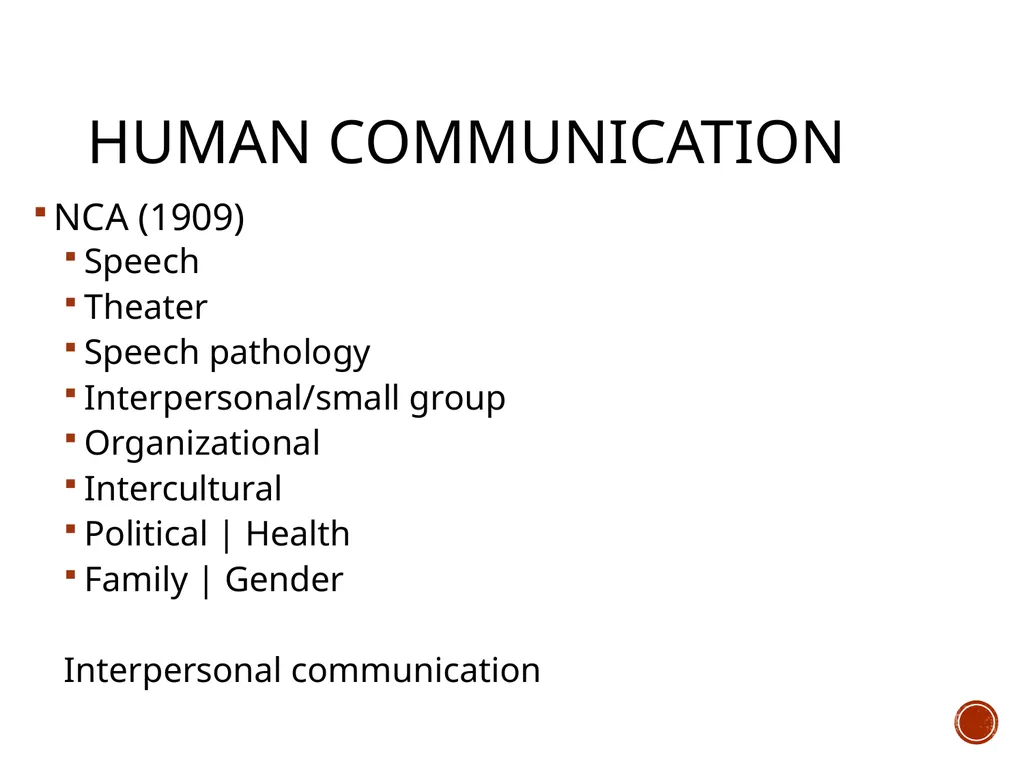 Human Communication & Interpersonal Com Dr. - slide 5 of 16