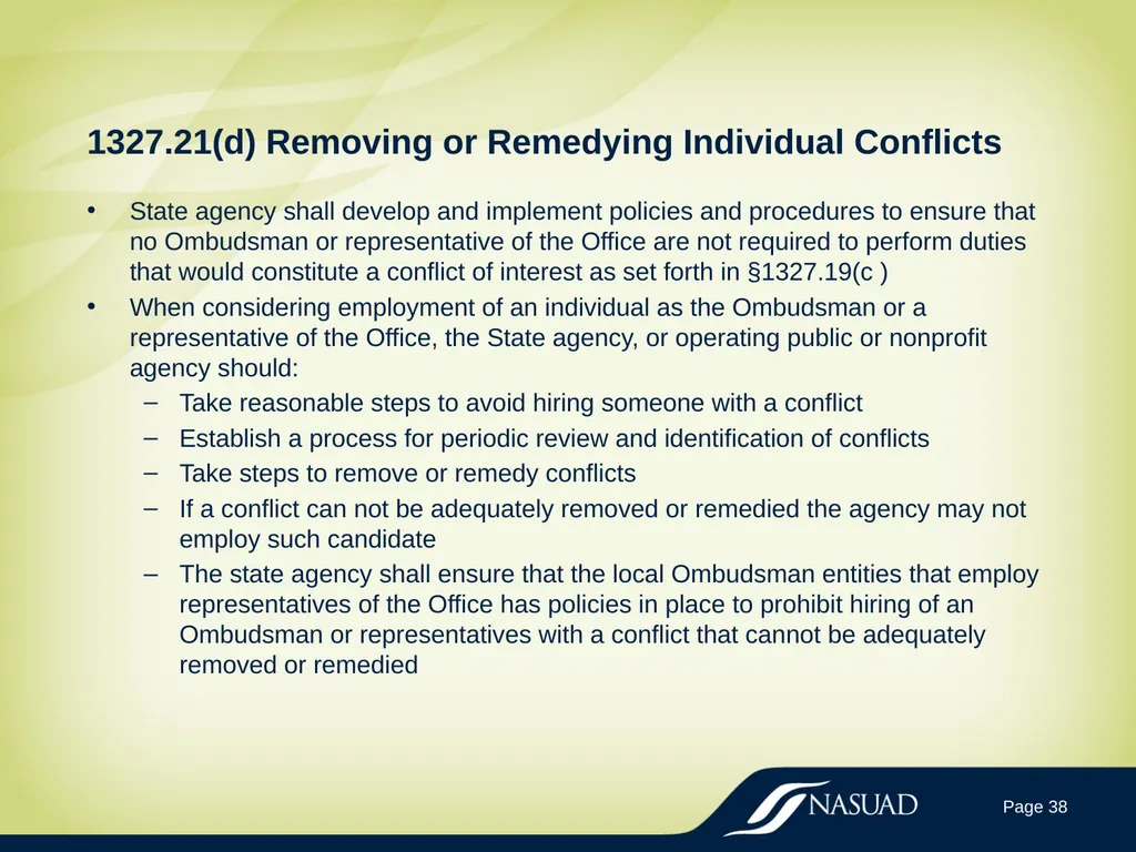 State Long-Term Care Ombudsman Program (LTCOP) - slide 38 of 44