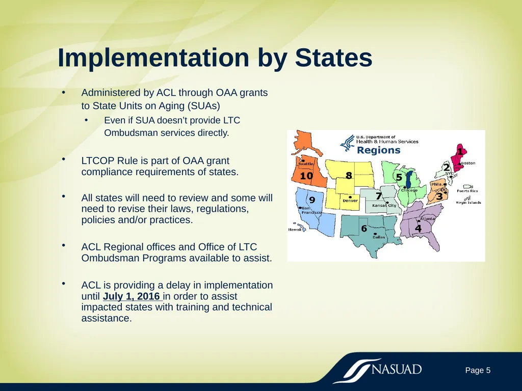 State Long-Term Care Ombudsman Program (LTCOP) - slide 5 of 44