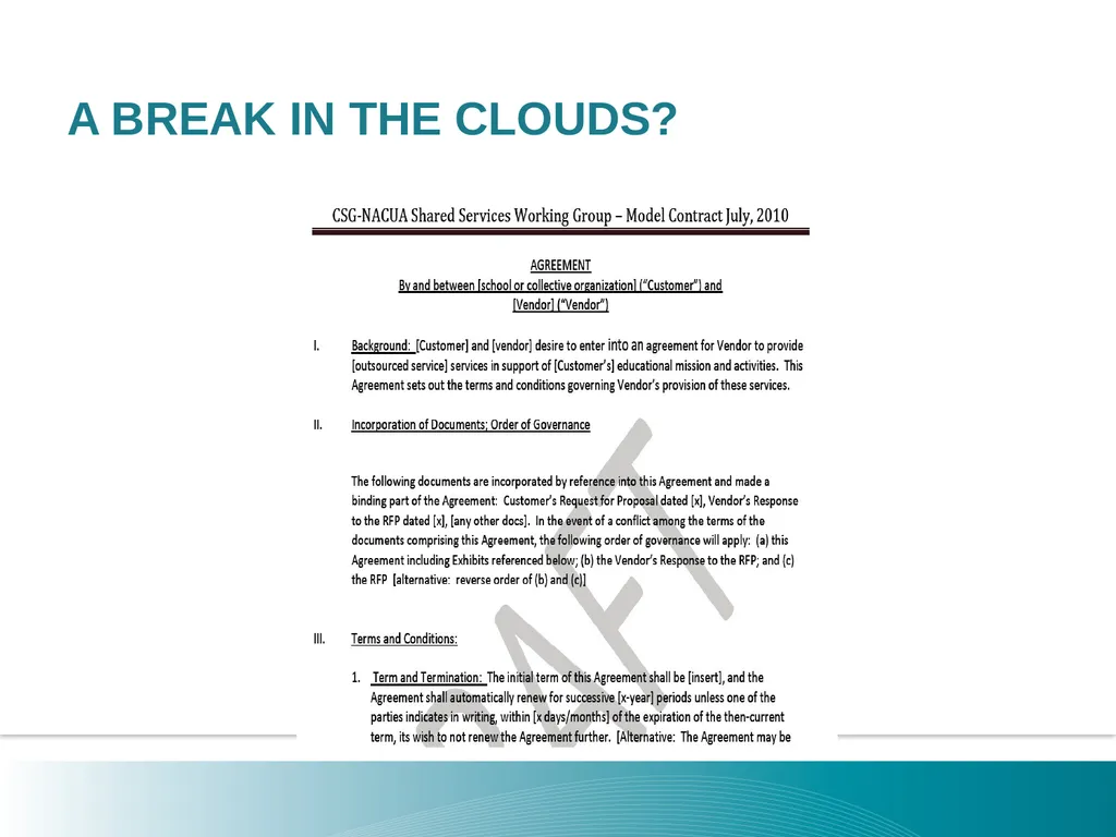 A Conversation with Campus Counsel on Current - slide 24 of 30