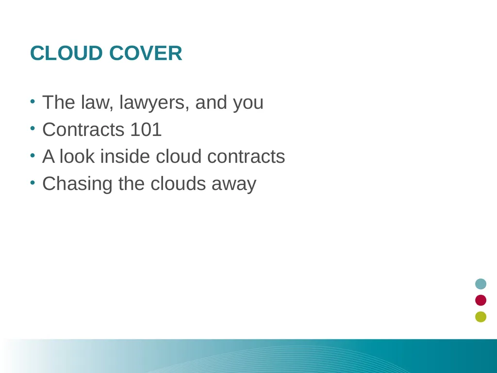 A Conversation with Campus Counsel on Current - slide 2 of 30