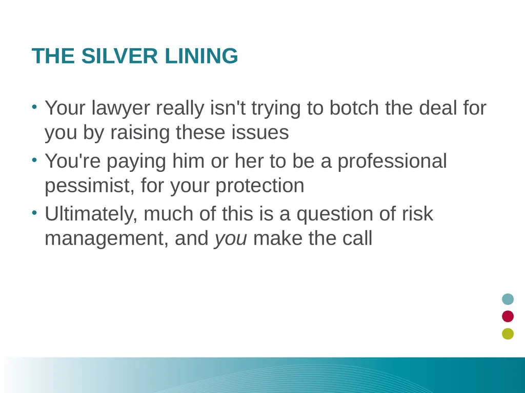 A Conversation with Campus Counsel on Current - slide 28 of 30