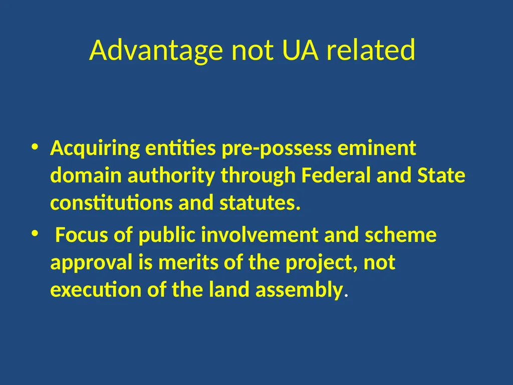The U.S. Uniform Relocation Assistance and Real - slide 20 of 21