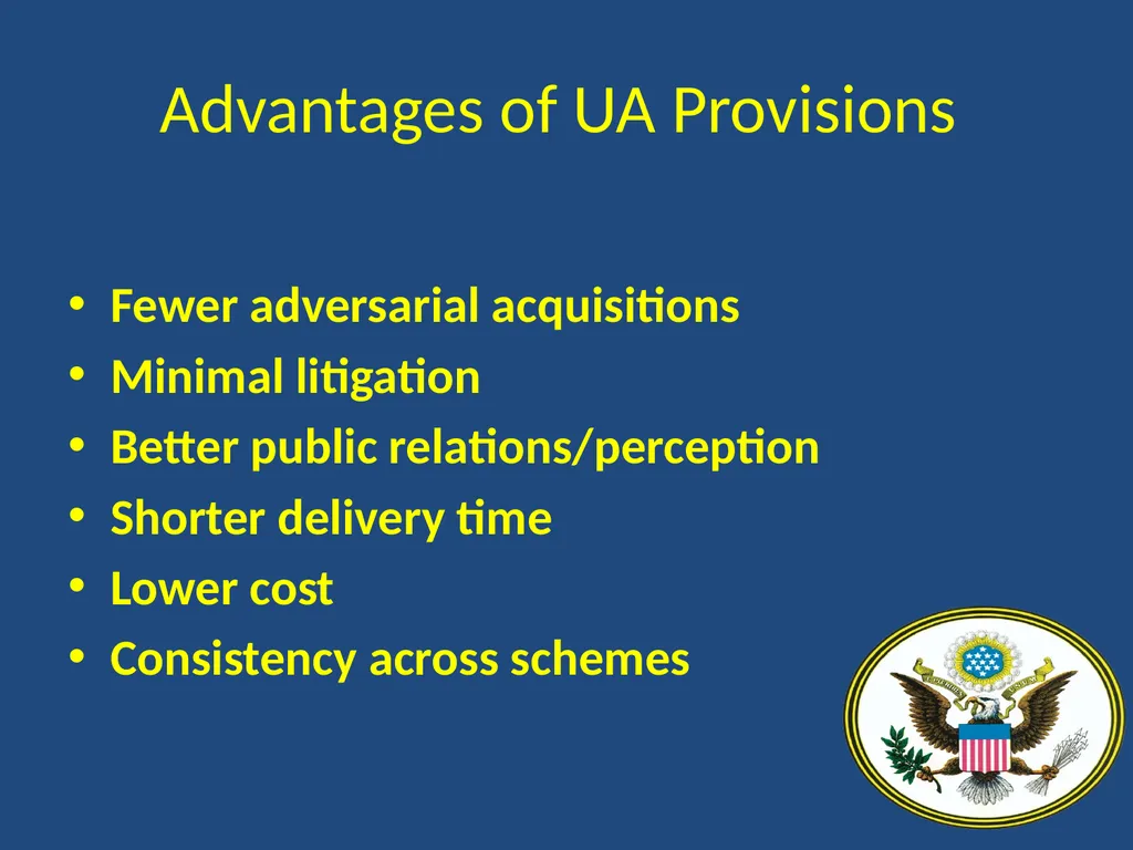 The U.S. Uniform Relocation Assistance and Real - slide 19 of 21