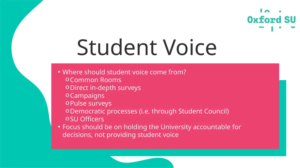 All Student Meeting Introductions Seun Sowunmi – - slide 23 of 29