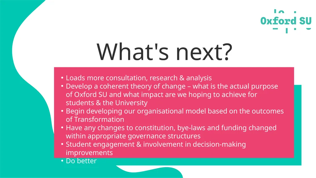All Student Meeting Introductions Seun Sowunmi – - slide 14 of 29