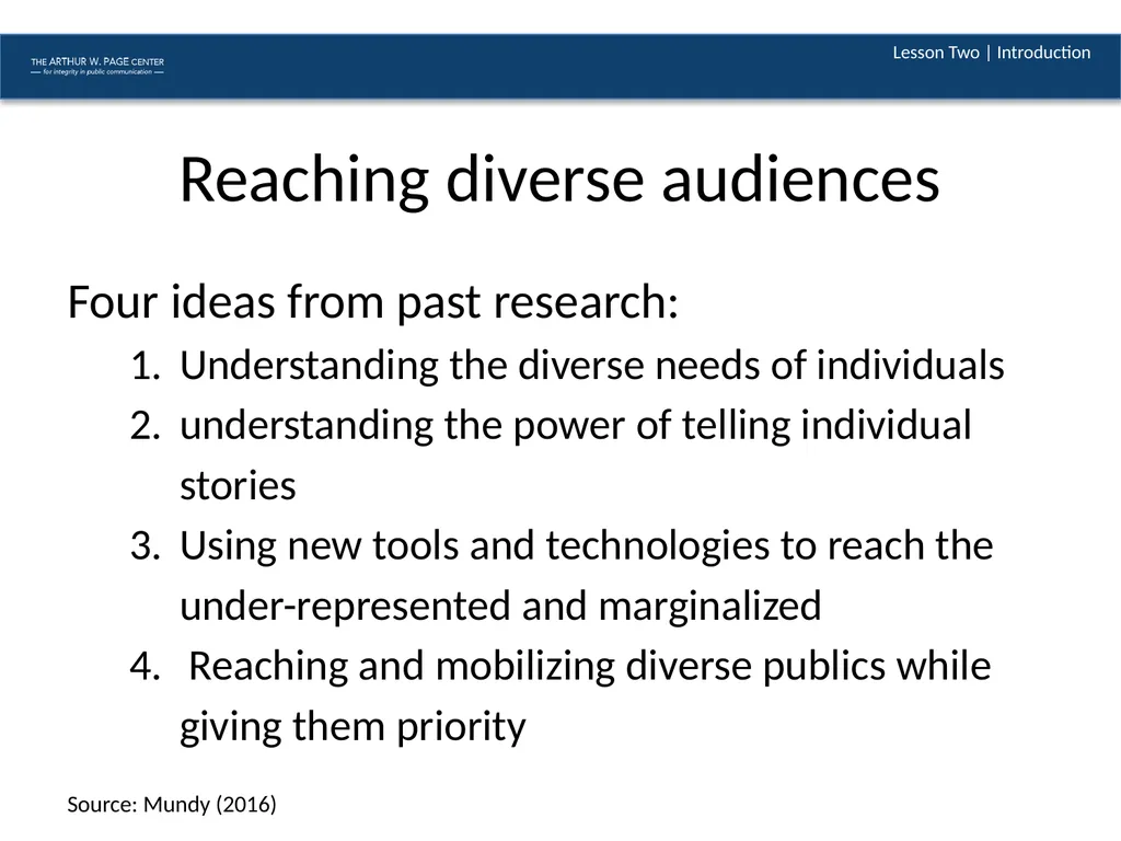 Exploring PR Diversity in Demographics, Academia, - slide 12 of 14