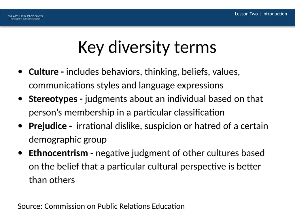 Exploring PR Diversity in Demographics, Academia, - slide 7 of 14