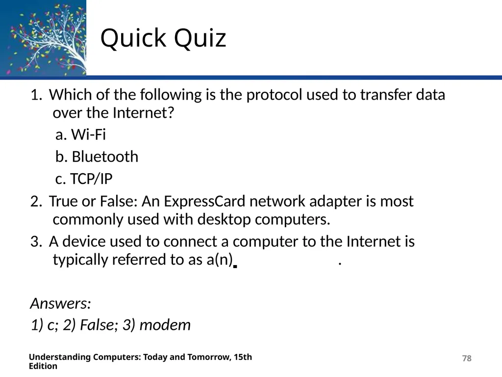 Deborah Morley Charles S. Parker 15th Edition - slide 78 of 79