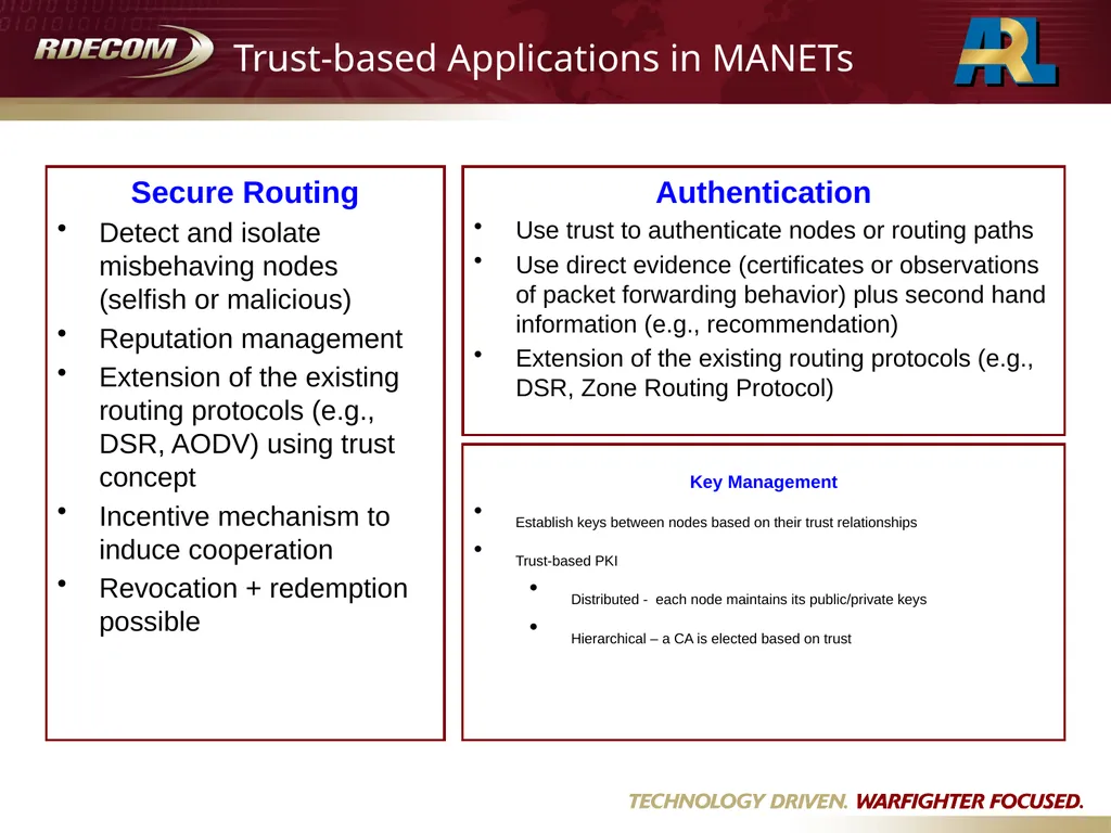 Jin-Hee Cho & Ananthram Swami , Army Research - slide 14 of 17