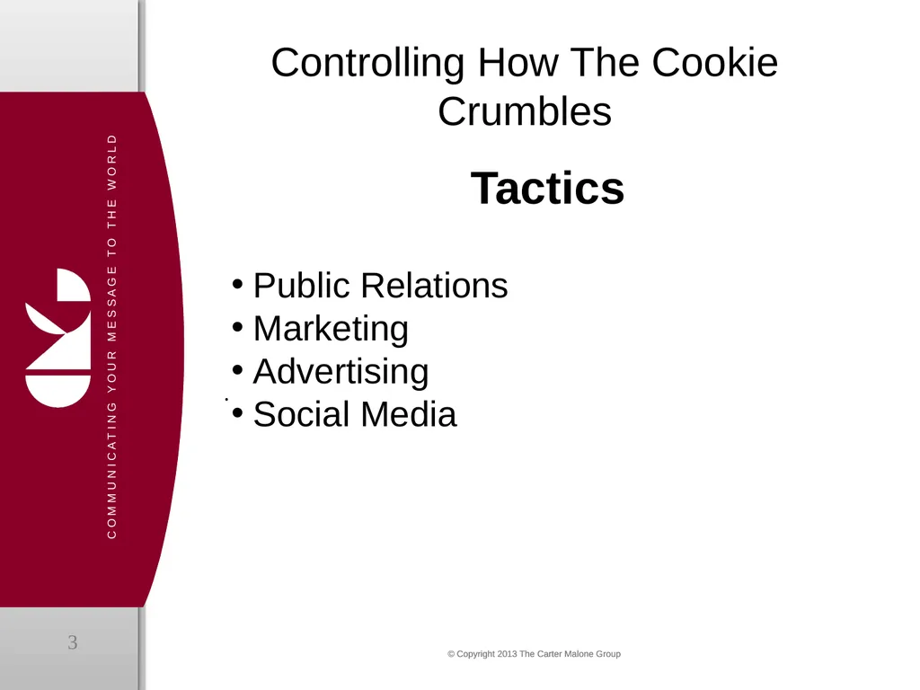 The Carter Malone Group, LLC Controlling How the - slide 3 of 12
