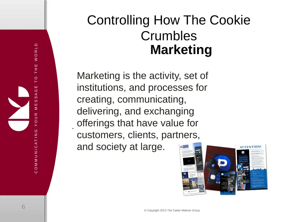 The Carter Malone Group, LLC Controlling How the - slide 6 of 12