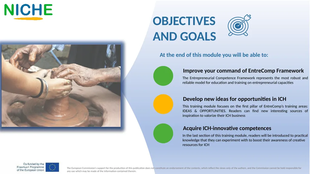 The EntreComp Framework for Intangible Heritage - slide 2 of 39