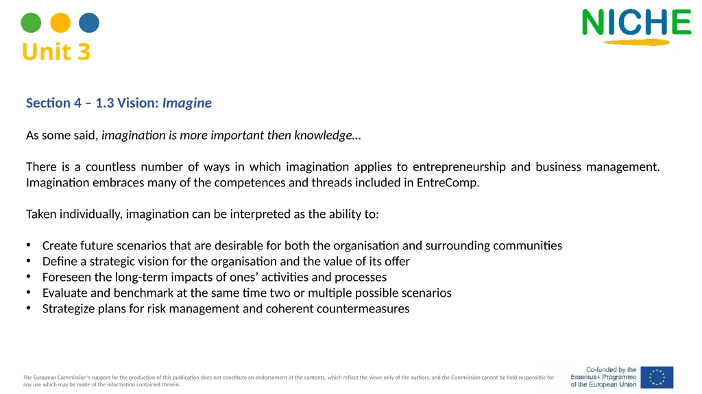 The EntreComp Framework for Intangible Heritage - slide 30 of 39