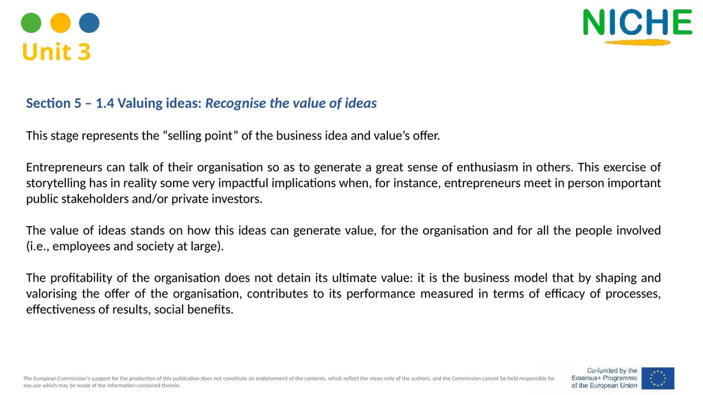 The EntreComp Framework for Intangible Heritage - slide 33 of 39