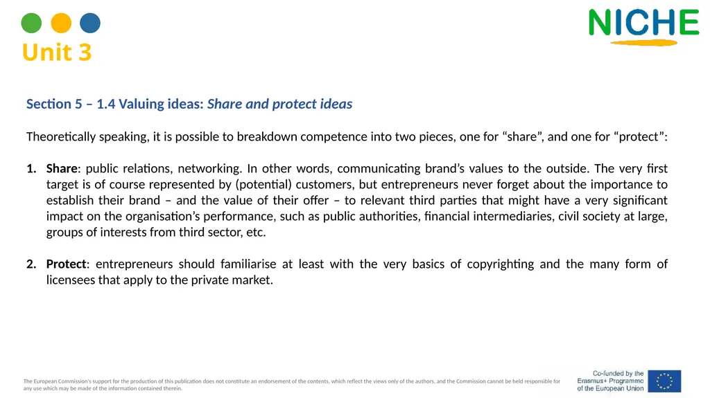 The EntreComp Framework for Intangible Heritage - slide 34 of 39