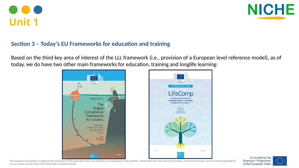 The EntreComp Framework for Intangible Heritage - slide 9 of 39