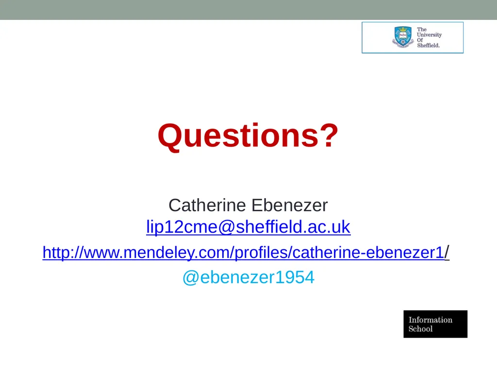 Social media applications within the NHS: role and - slide 20 of 23