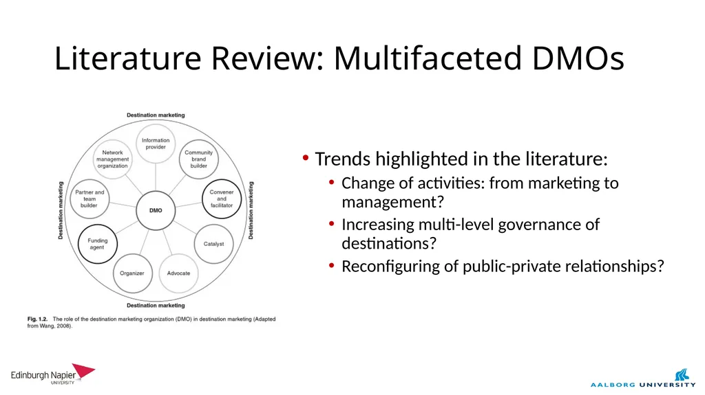 Organising tourist destinations in Scotland and - slide 3 of 10