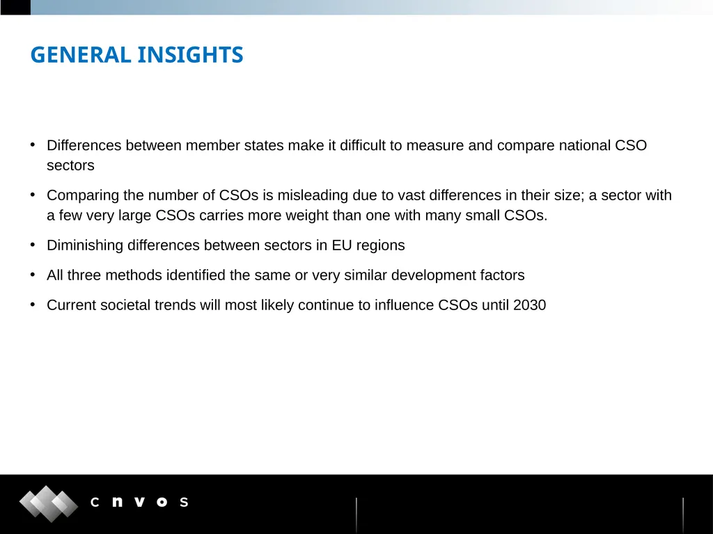 THE FUTURE EVOLUTION OF CIVIL SOCIETY IN THE - slide 3 of 9