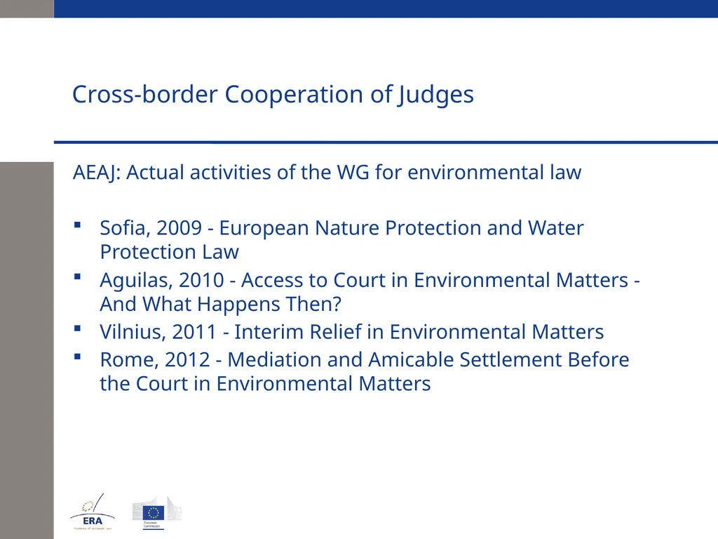Cross-border Cooperation of Judges Andrej Kmecl - slide 23 of 23