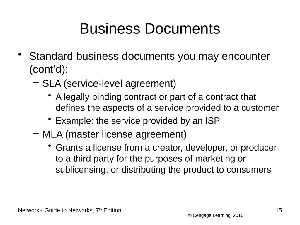 Network+ Guide to Networks 7th Edition Chapter 12 - slide 15 of 46