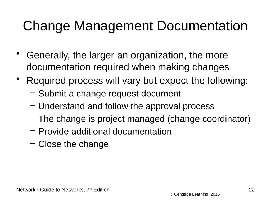 Network+ Guide to Networks 7th Edition Chapter 12 - slide 22 of 46