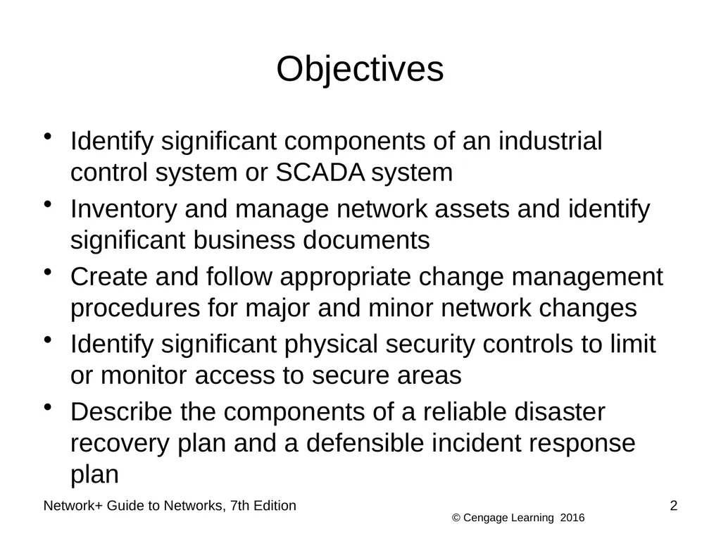 Network+ Guide to Networks 7th Edition Chapter 12 - slide 2 of 46