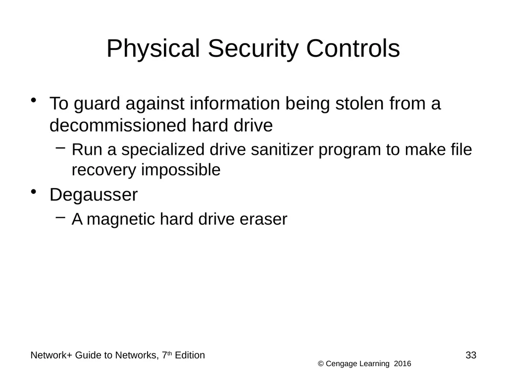 Network+ Guide to Networks 7th Edition Chapter 12 - slide 33 of 46