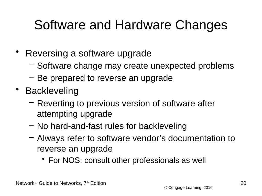 Network+ Guide to Networks 7th Edition Chapter 12 - slide 20 of 46