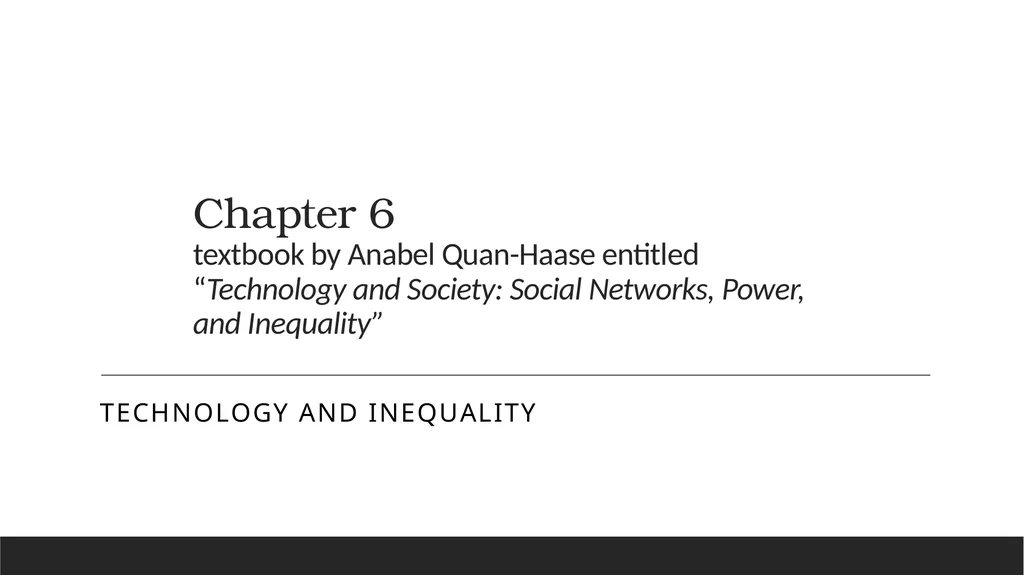 Social Problems: Sociology, Technology and - slide 17 of 30