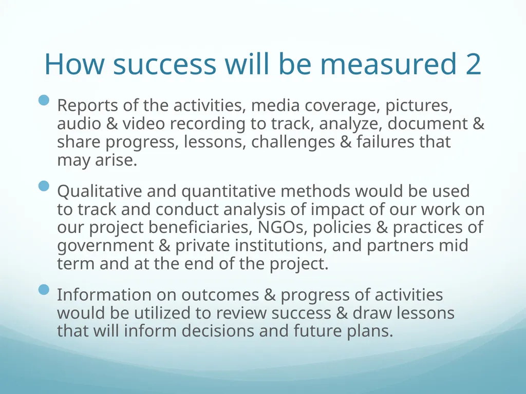 Building Bridges to End GBV & Increase Young - slide 30 of 39