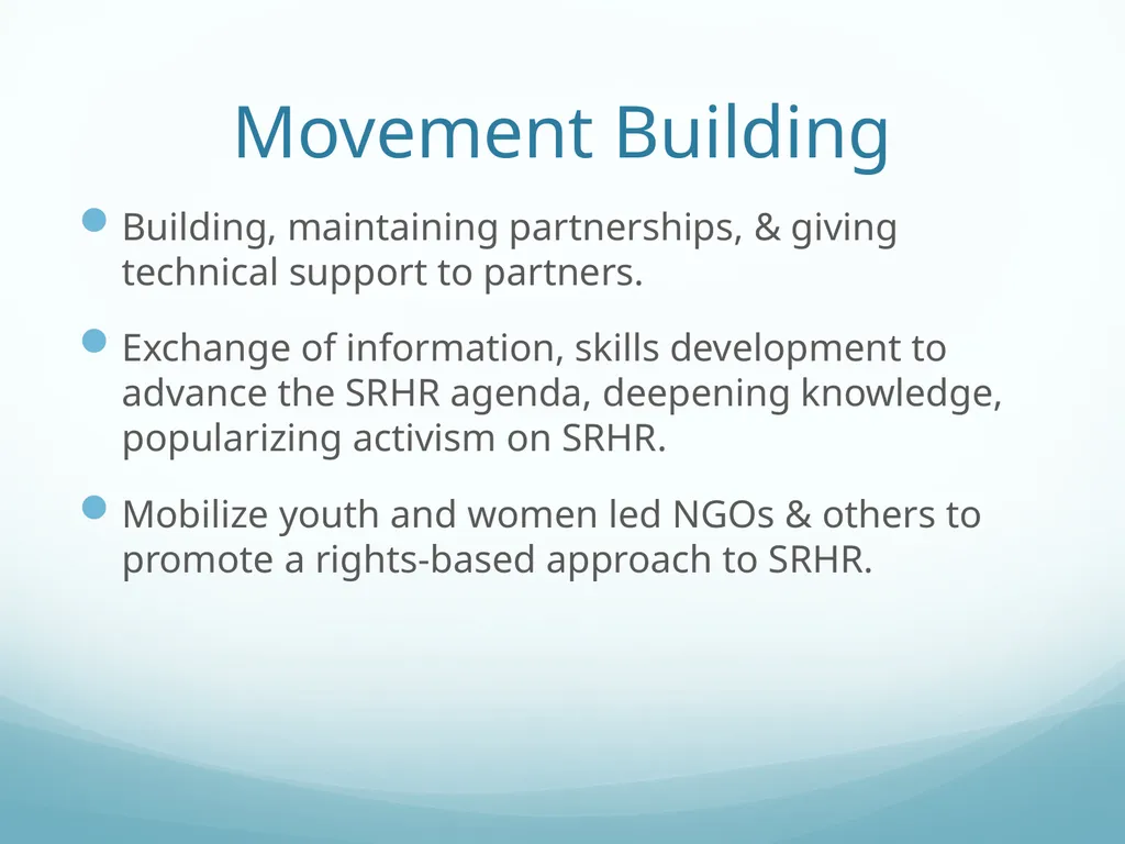 Building Bridges to End GBV & Increase Young - slide 22 of 39