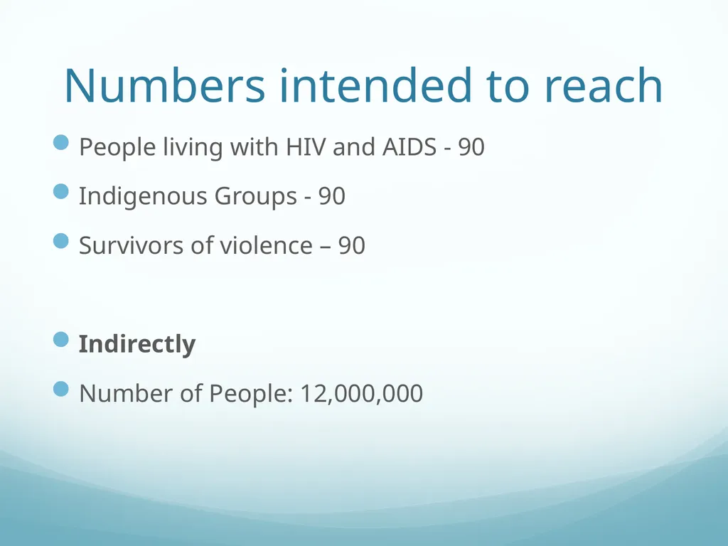 Building Bridges to End GBV & Increase Young - slide 28 of 39