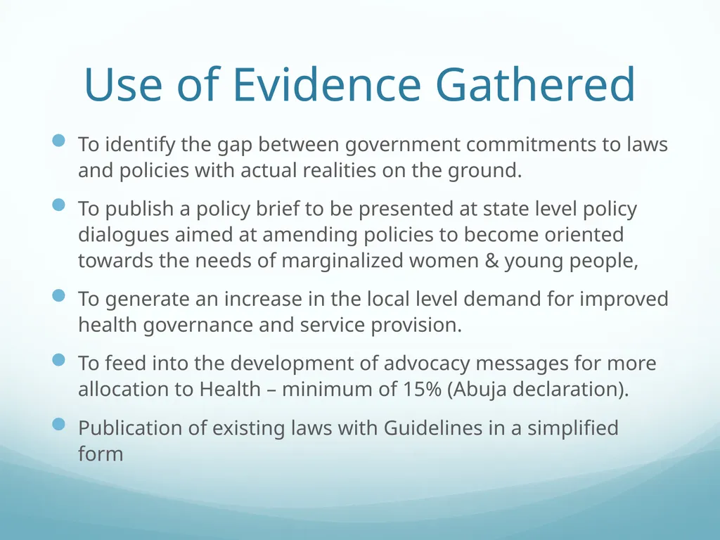 Building Bridges to End GBV & Increase Young - slide 11 of 39