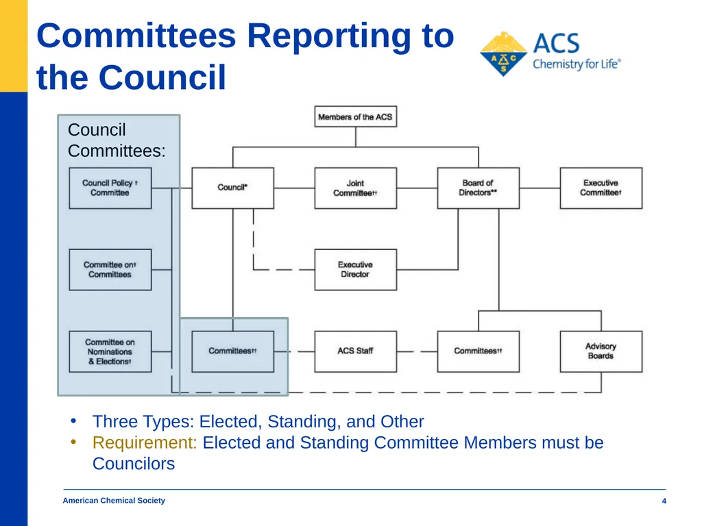 American Chemical Society Diversifying ACS - slide 4 of 11